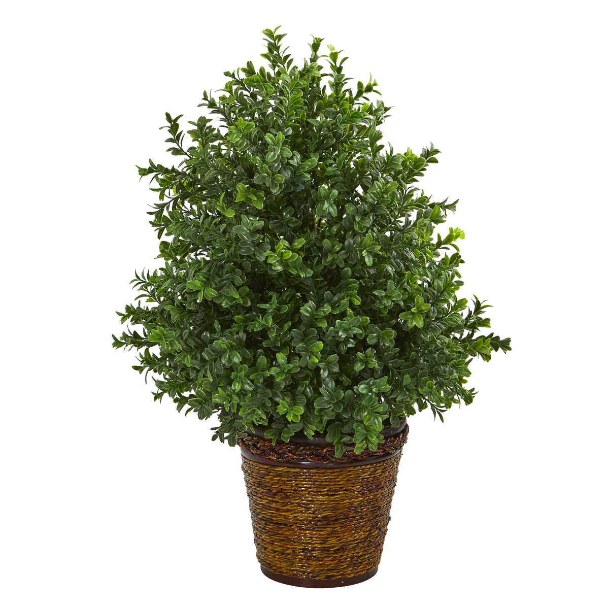 23" Sweet Grass Artificial Plant in Basket (Indoor/Outdoor) by Nearly Natural