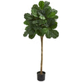 5' Fiddle Leaf Fig Artificial Tree by Nearly Natural