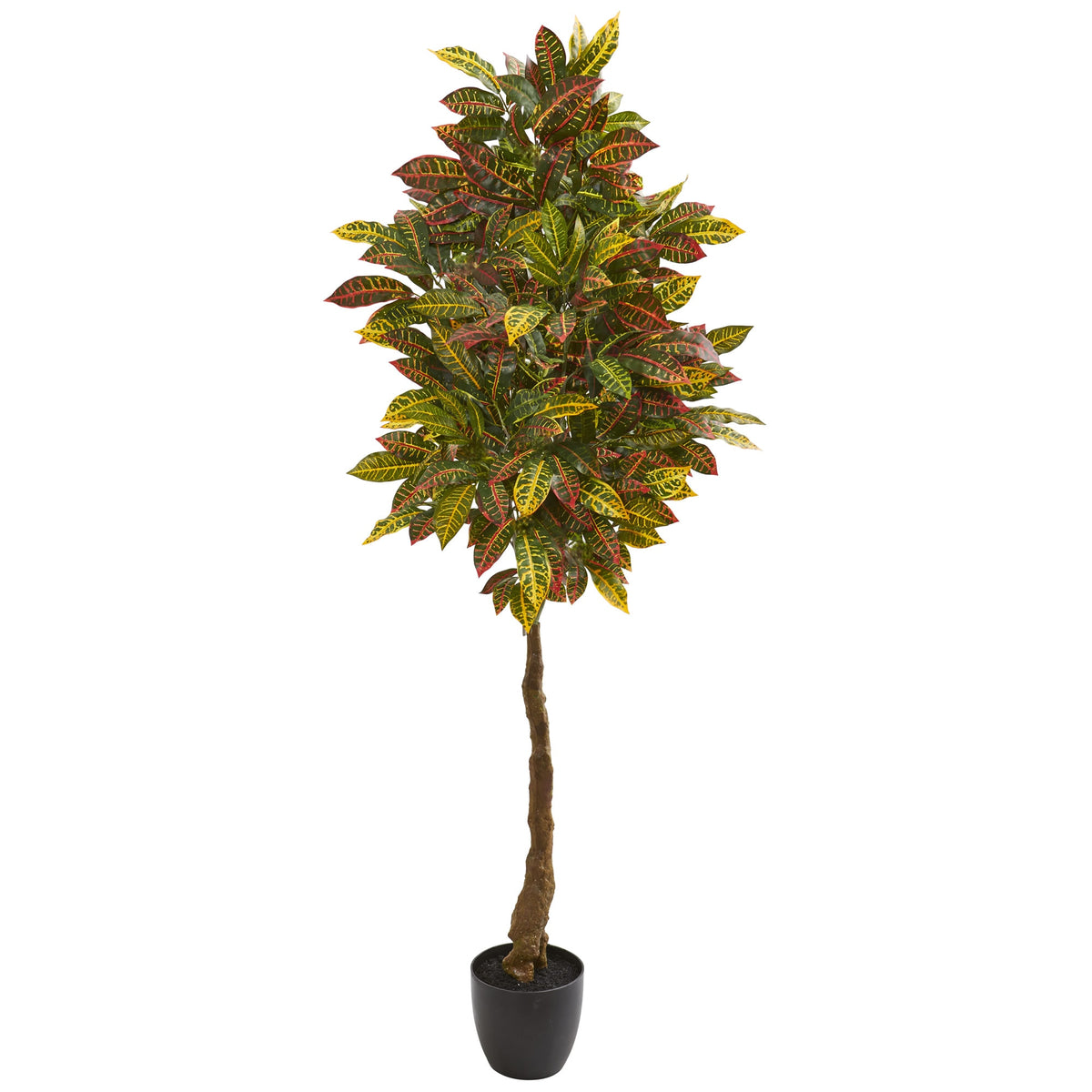 5' Croton Artificial Tree by Nearly Natural