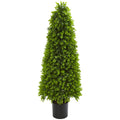 4' Eucalyptus Topiary Artificial Tree (Indoor/Outdoor) by Nearly Natural