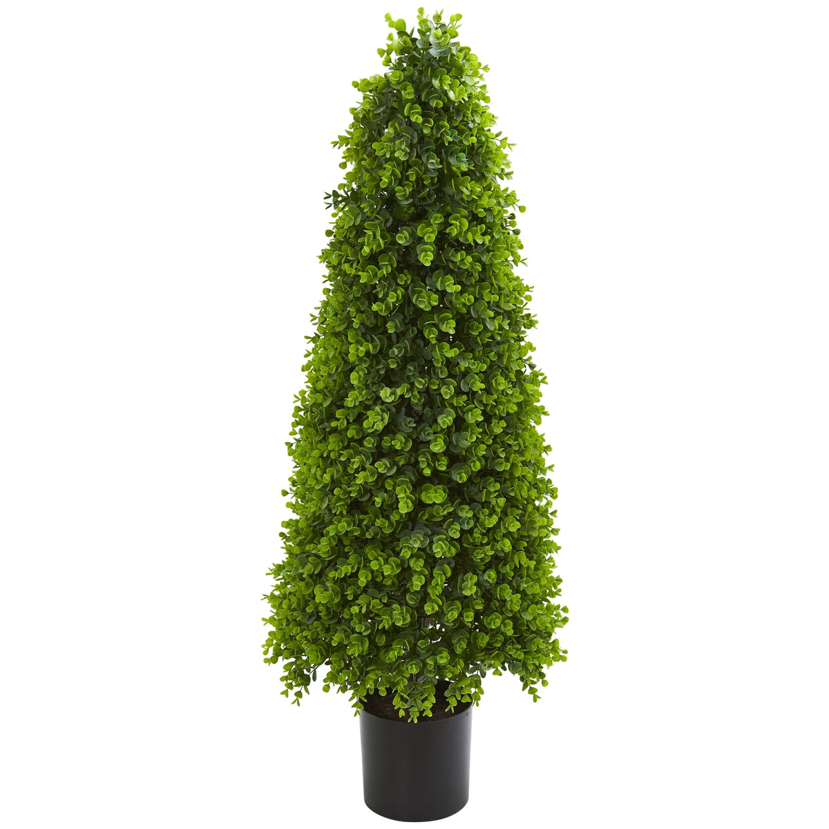 4' Eucalyptus Topiary Artificial Tree (Indoor/Outdoor) by Nearly Natural