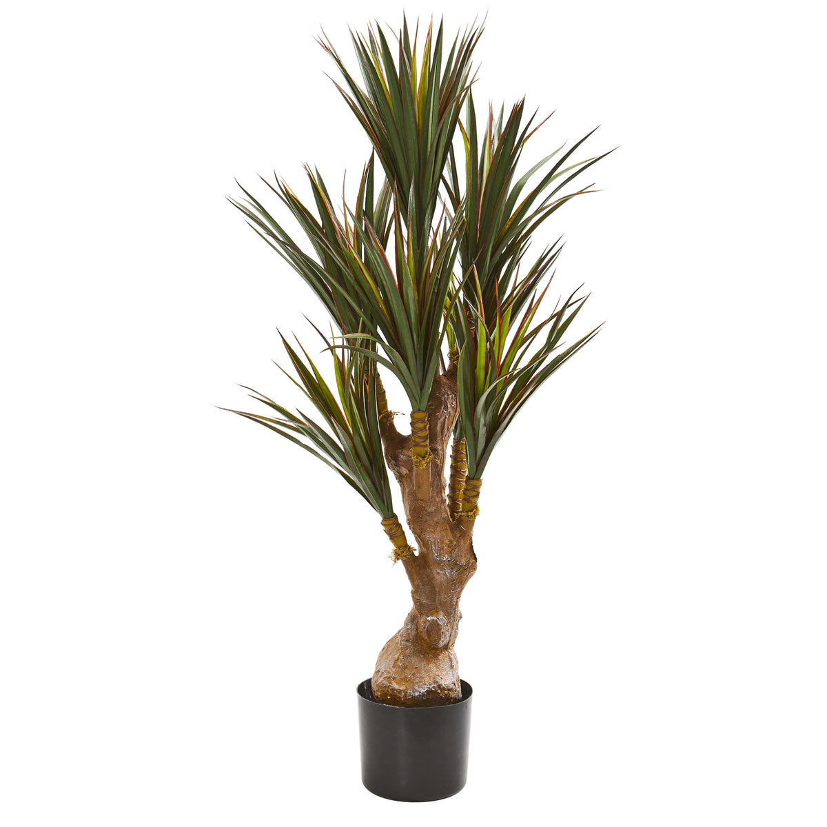 46" Yucca Artificial Tree UV Resistant (Indoor/Outdoor) by Nearly Natural