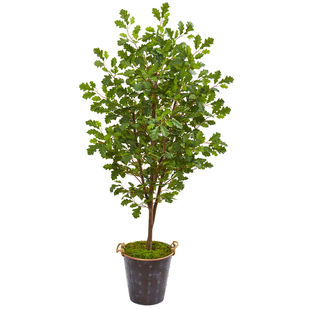 68" Oak Artificial Tree in Decorative Planter by Nearly Natural