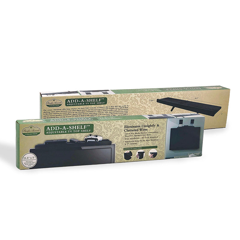 Add-A-Shelf™ - T.V. Topper Shelf Large Size