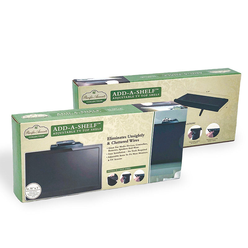 Add-A-Shelf™ - T.V. Topper Shelf Small Size