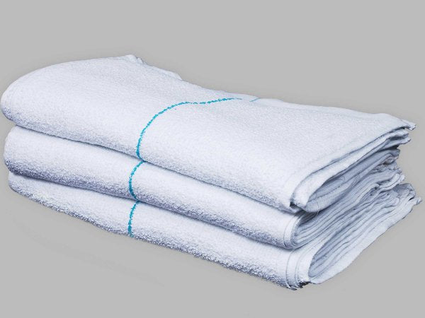 16X19 34 OZ PREMIUM GREEN STRIPE RIBBED BAR MOP [100 DOZ/BALE]