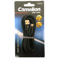 Camelion Nylon 6 FT Black Lightning USB Charging Cord