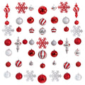 81 pcs Shatterproof Ornament Set by Nearly Natural