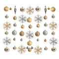 60 pcs Shatterproof Ornament Set by Nearly Natural
