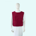 18X30 3.30 LBS 16/S 100% COTTON BURGUNDY BIB; sold in the package quantity stated in this listing.