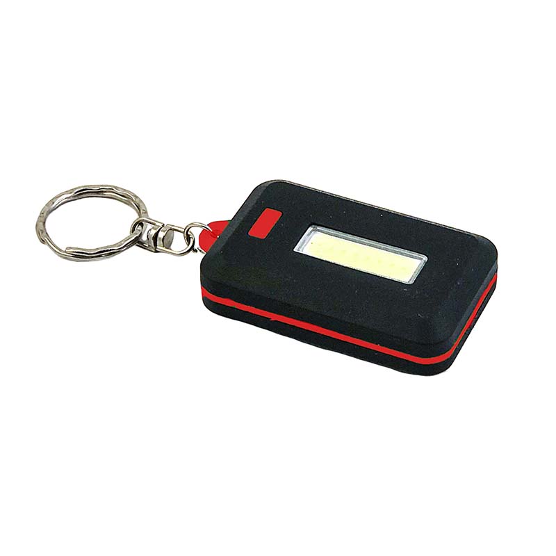 Micron Keyring Flashlight With COB LED Light - 12 PC Display