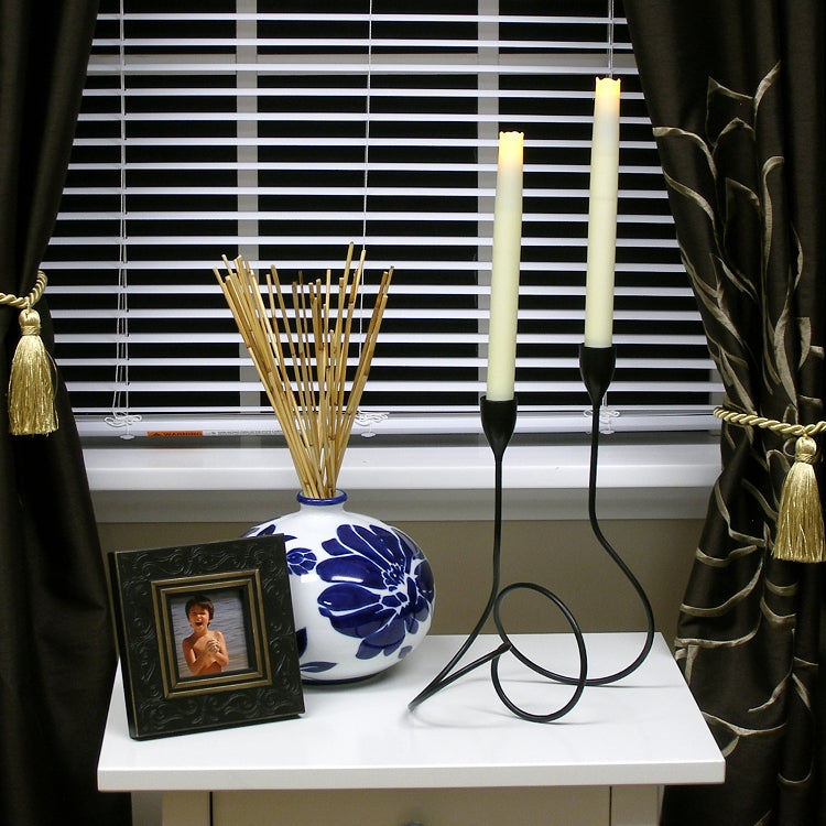 Nouveau Flameless Taper Candle Holders