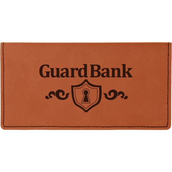 Leatherette Checkbook Cover