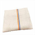 16X19 32 OZ ORANGE/BLUE STRIPE TERRY BARMOP. ( BM2032-OBRR )