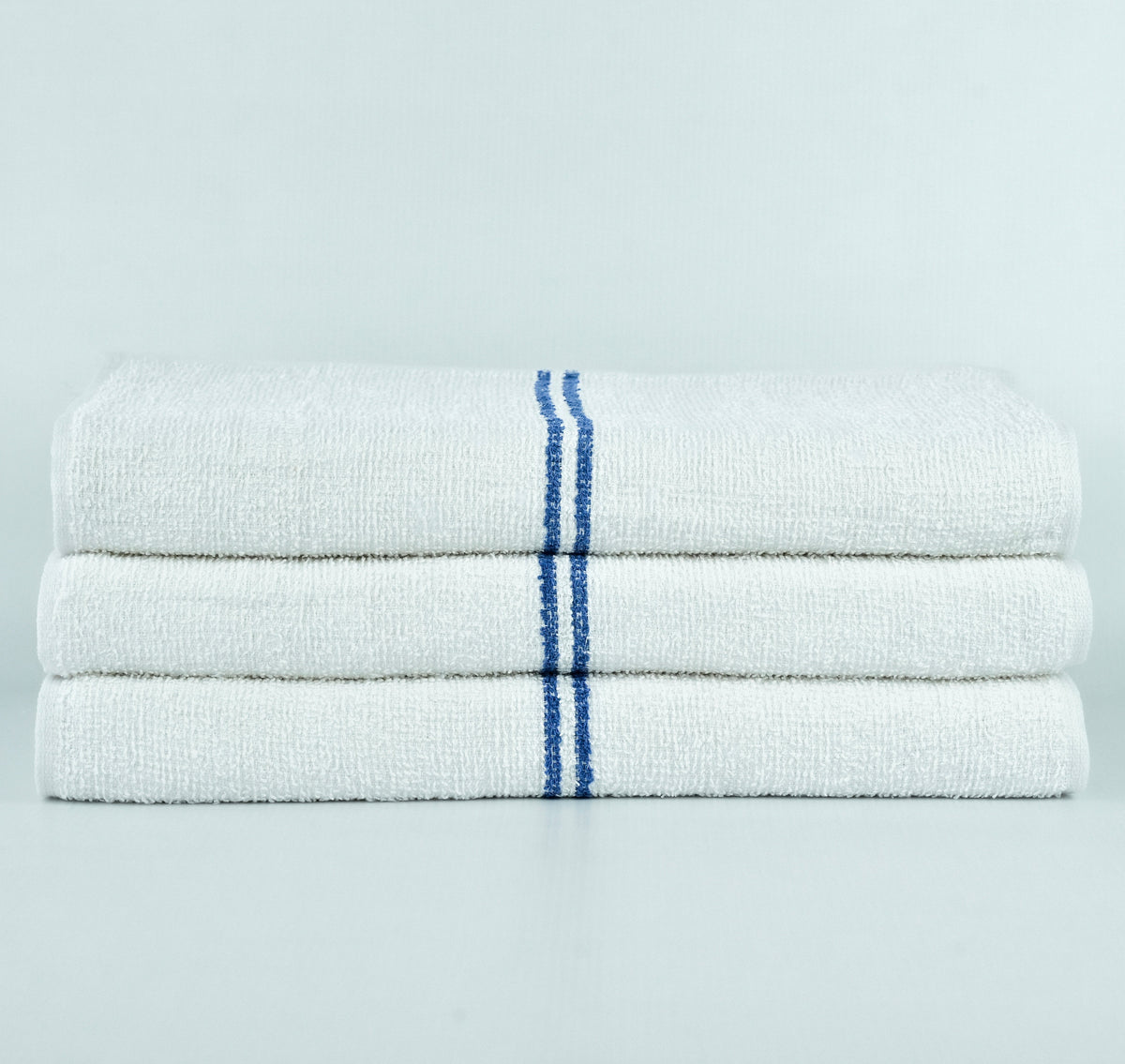 Representative example; sold item: 15X18 28 OZ TWIN ORANGE STRIPE TERRY BAR MOP - Route Ready