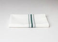 17X26 55/45 BLENDED GREEN STRIPE BISTRO NAPKIN