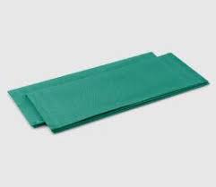 18X30 2.2LBS DYED JADE GREEN 100% COTTON SURGICAL TOWEL