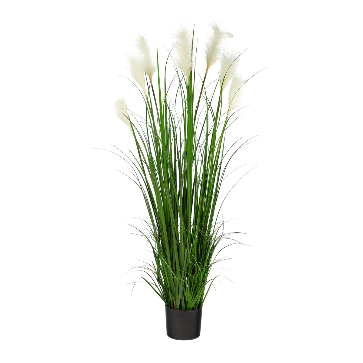 4.5' Plum Grass Artificial Plant by Nearly Natural