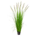5.5' Plum Grass Artificial Plant by Nearly Natural