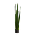 4' Sansevieria Snake Artificial Plant by Nearly Natural