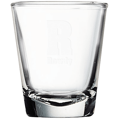 1.7 oz. Shot Glass — Round Glass