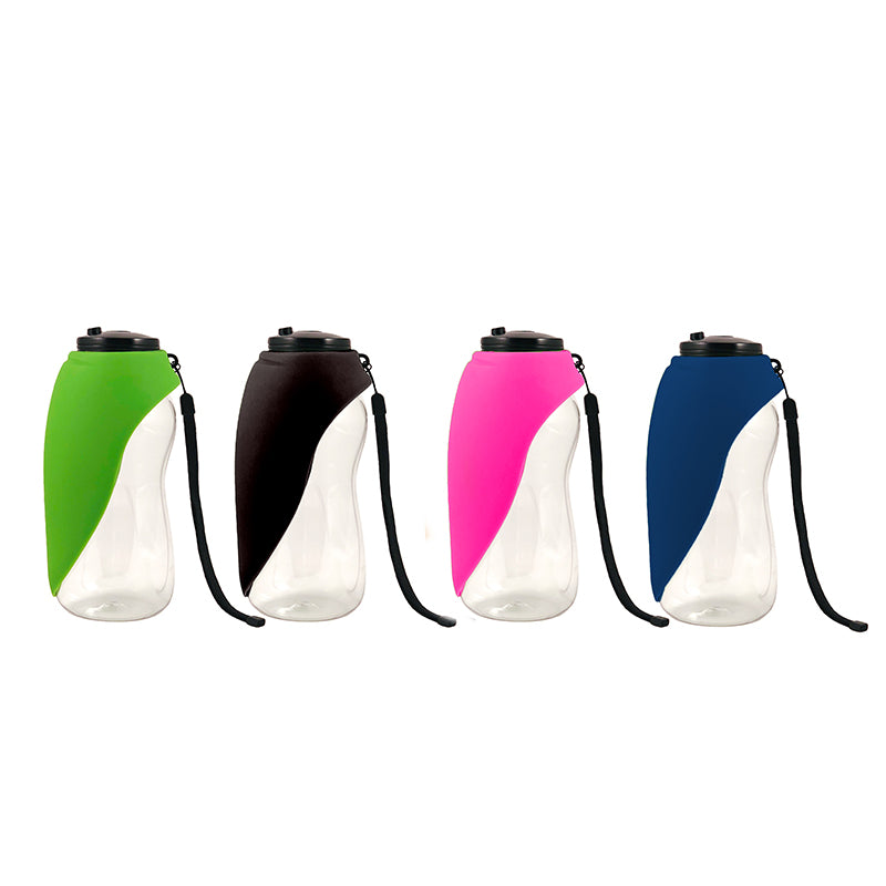 Fold-A-Bowl Portable Pet Water Bottle & Bowl