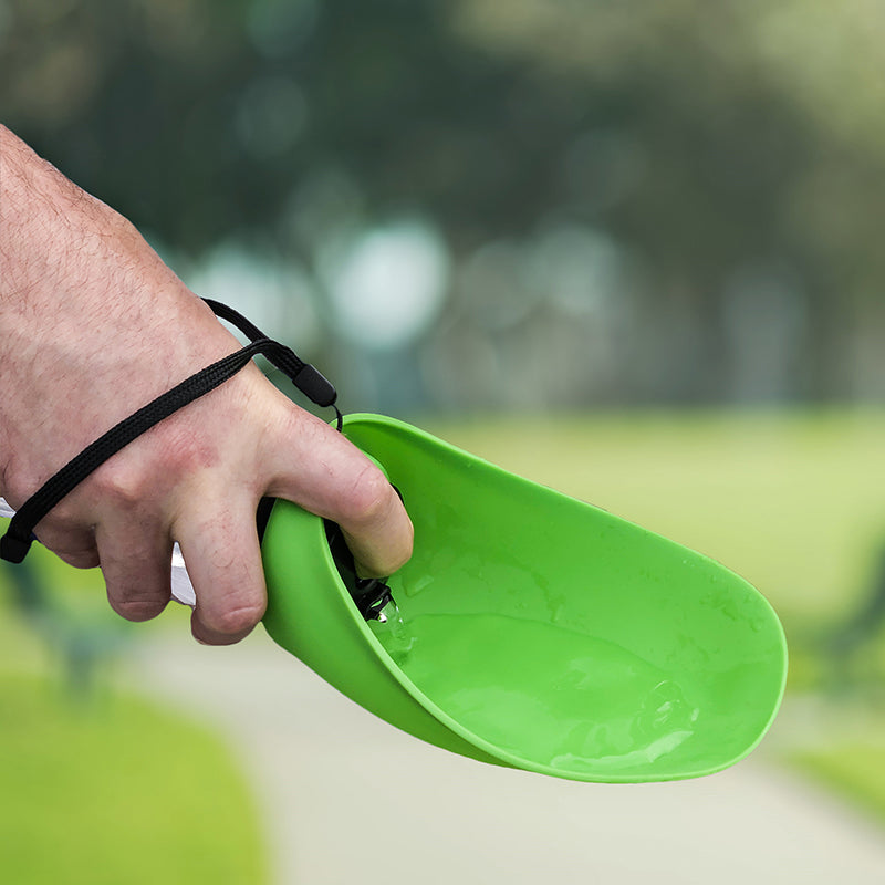 Fold-A-Bowl Portable Pet Water Bottle & Bowl