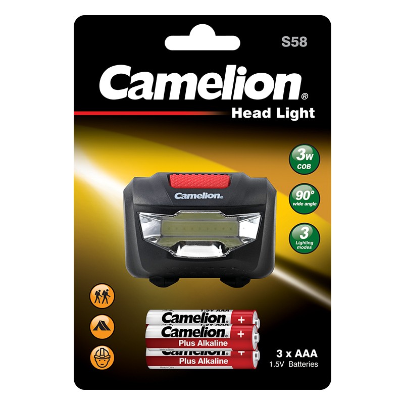 Camelion S58 120-Lumen COB LED Head Lamp