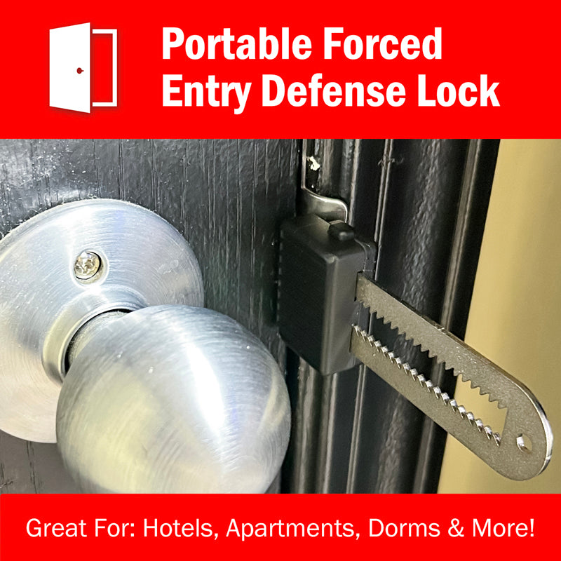QuickJam™ Universal Portable Door Blocker | 12 PC Display