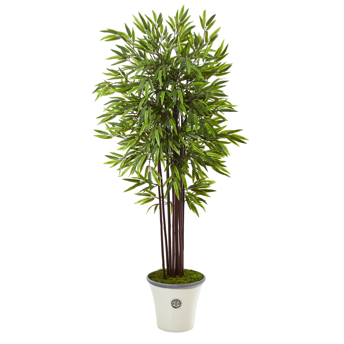 5.5' Bamboo Artificial Tree in Decorative Planter by Nearly Natural