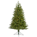 5' Cambridge Xmas Inst Connect Tree w/300 (MF) LEDs 570 Tips by Nearly Natural