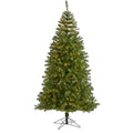 7' Springfield Christmas Tree w/400 Lights and 916 Tips by Nearly Natural