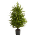 40" Norfolk Island Pine "Natural Look" Artificial Tree by Nearly Natural
