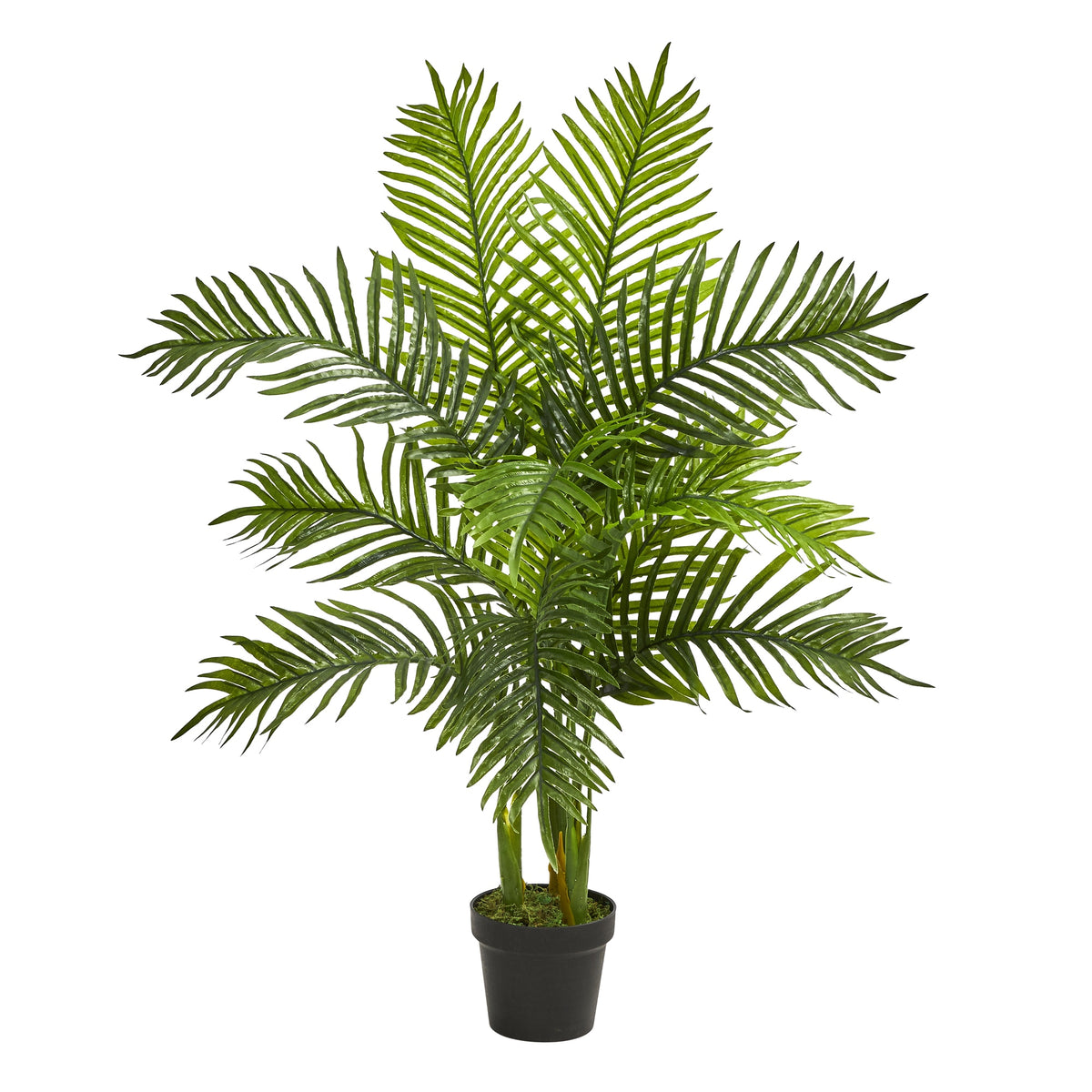 3.5' Areca Palm Artificial Tree (Real Touch) by Nearly Natural