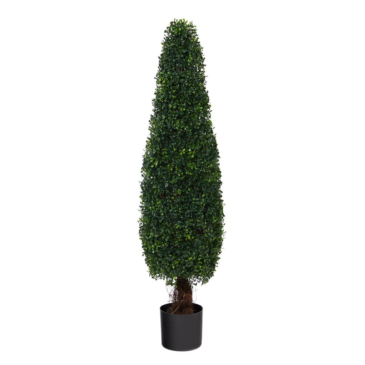 4' Boxwood Topiary Tree UV Resistant (Indoor/Outdoor) by Nearly Natural