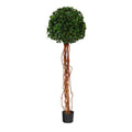 5.5' English Ivy Tree w/ Natural Trunk UV (Indoor/Outdoor) by Nearly Natural