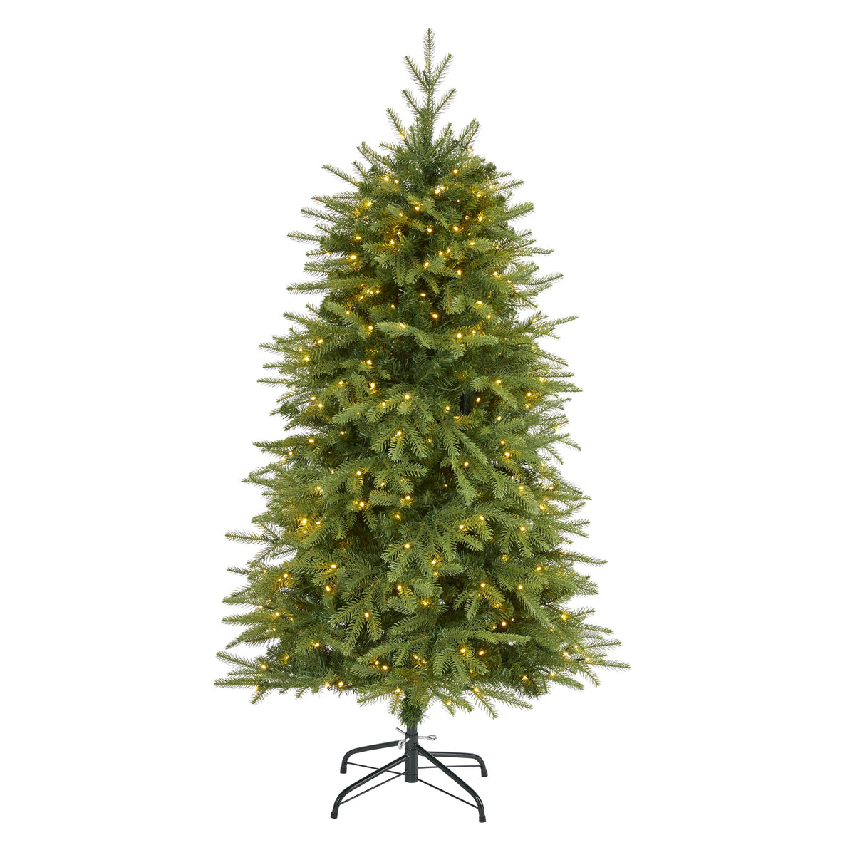 5' Vancouver Fir Christmas Tree with 350 LED and 1054 Tips by Nearly Natural