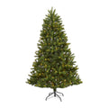 6' New Haven Spruce Christmas Tree with 350 LED Lights by Nearly Natural