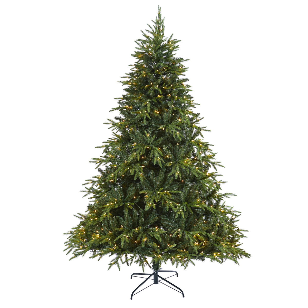 7' Colorado Mountain Christmas Tree 500 LEDs, 2552 Tips by Nearly Natural
