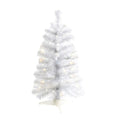2' White Christmas Tree with 35 LED Lights & 72 Tips by Nearly Natural