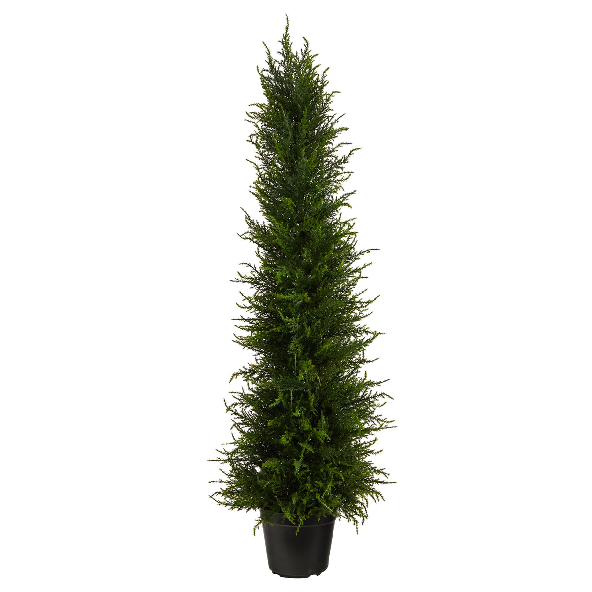 3.5' Cypress Artificial Tree UV Resistant (Indoor/Outdoor) by Nearly Natural
