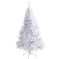 6' White Artificial Christmas tree with 680 tips by Nearly Natural
