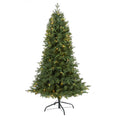 5' Vermont Fir Christmas Tree with 150 Clear LED Lights by Nearly Natural