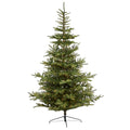 9' Washington Spruce Xmas Tree with 750 LEDs & 2055 Tips by Nearly Natural