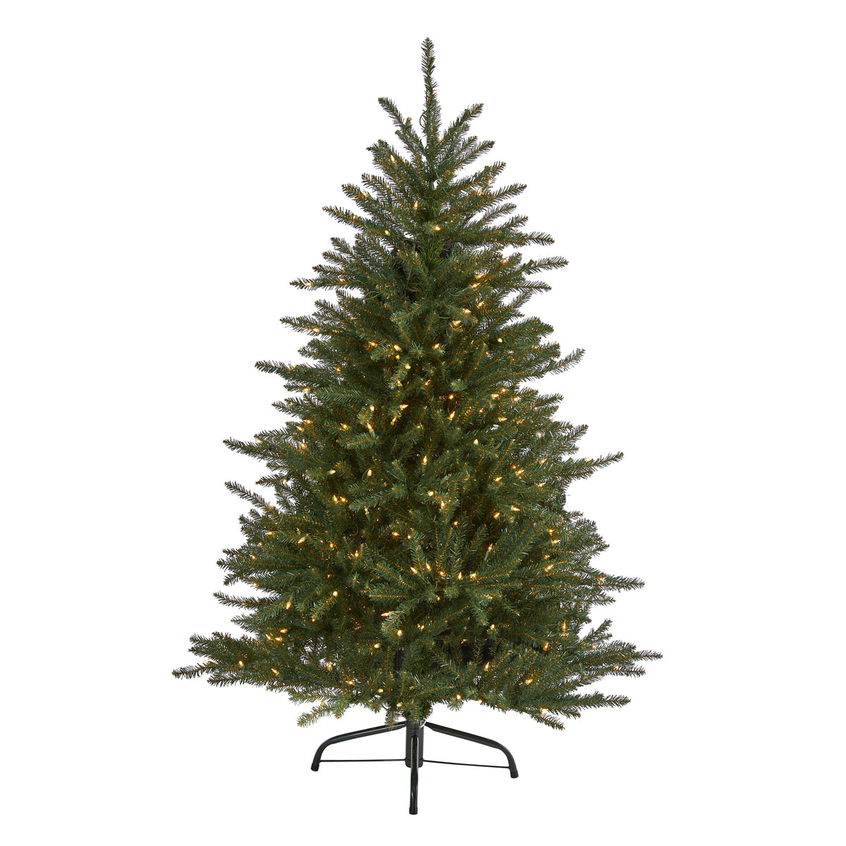 5' Napa Valley Fir Xmas Tree with 350 Lights and 1107 Tips by Nearly Natural