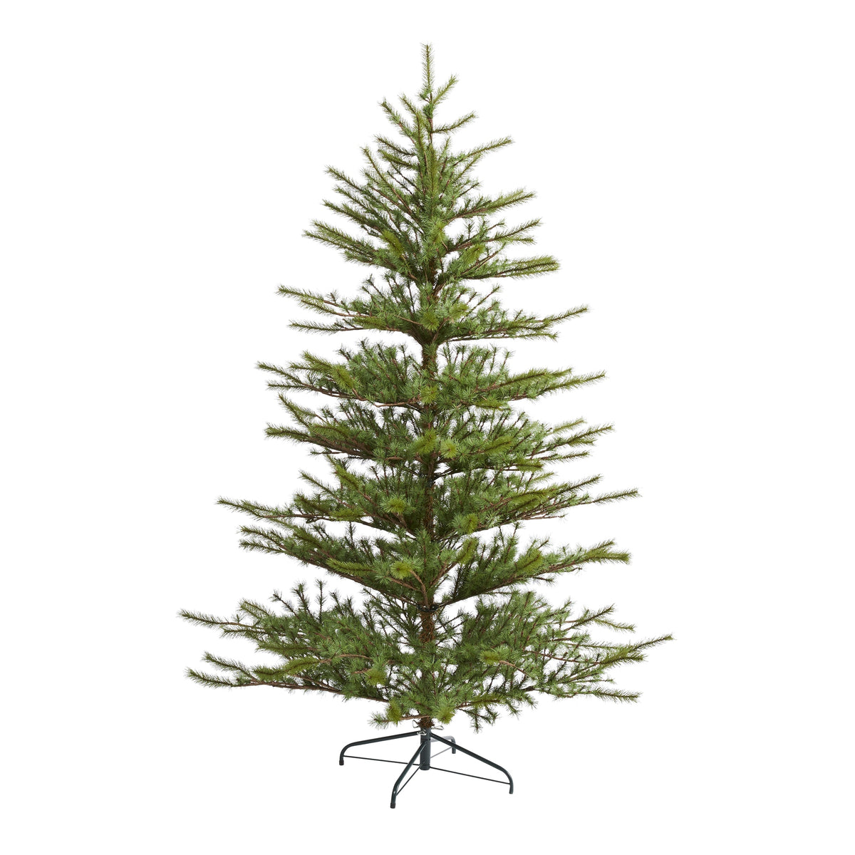 7' Vancouver Mountain Pine Xmas Tree with 1762 Tips by Nearly Natural