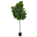 6' Fiddle Leaf Fig Artificial Tree by Nearly Natural