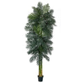 10' Triple Stalk Golden Cane Artificial Palm Tree by Nearly Natural