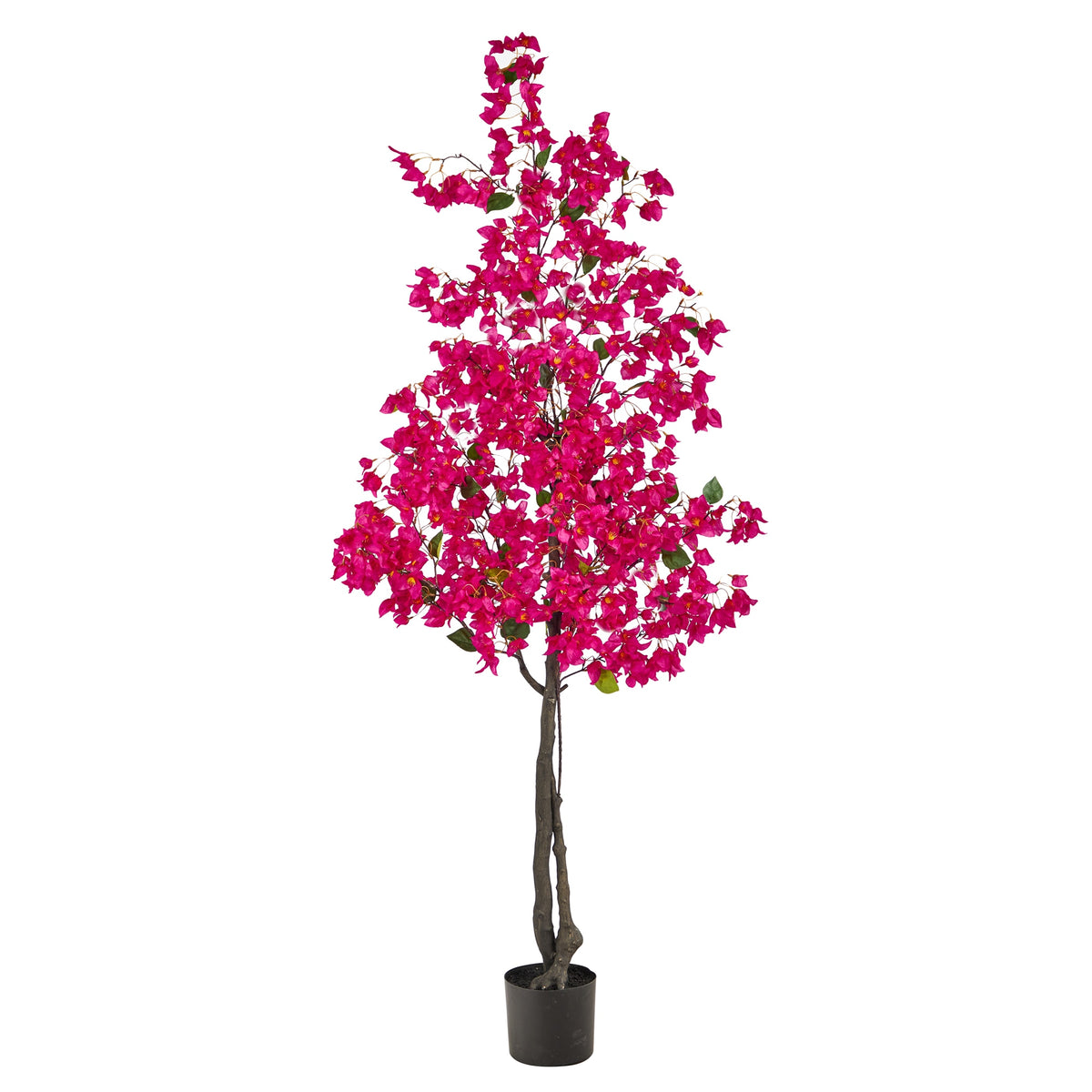 6' Bougainvillea Artificial Tree by Nearly Natural in Pink