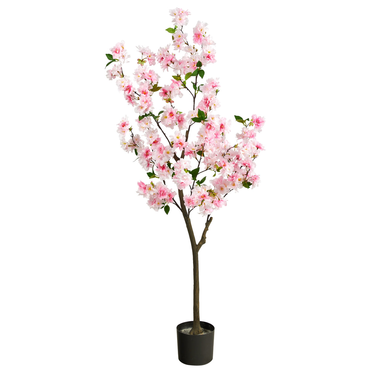 5' Cherry Blossom Artificial Tree by Nearly Natural in Pink